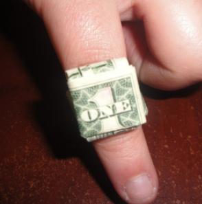 the green lantern ring origami