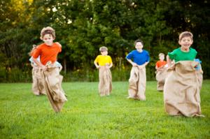 sack race