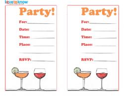 Drinks Invitation