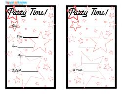 Star Party Invitation