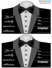 Black Tie Invitation