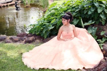 Girl in dress