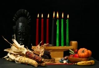 Kwanzaa candles