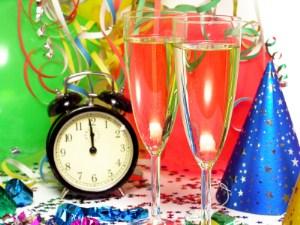 New Year's Eve decorations