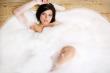 woman in bath