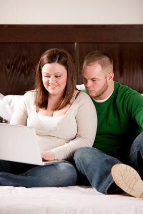 woman browsing online