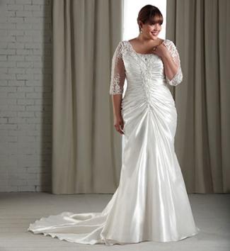 bridal gowns heavy hips