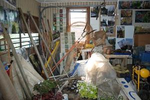 Hoarders collect items until the items take over their homes.