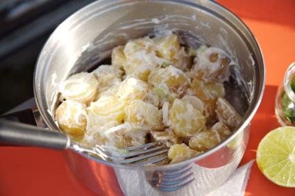 macaroni potato salad
