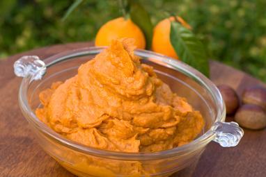 mashed sweet potatoes