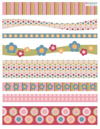 Free Holiday and Seasonal Scrapbooking Borders