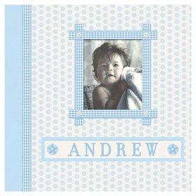 K&Company Baby Boy Scrapbook Album