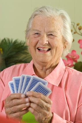 Resident playing cards