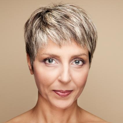 elderly short hair styles