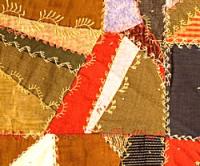 Crazy patch quilt