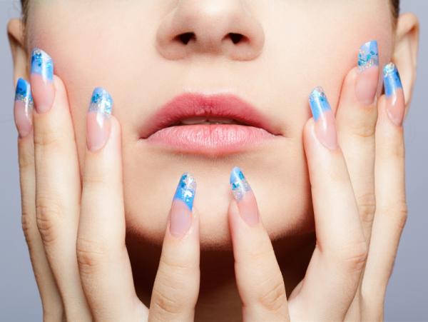 Azul manicura