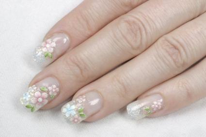 Origins of nail art, hand and arm tattoos