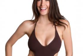 Silver monokini