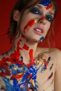 paint on swimsuits paint on swimsuits