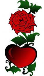 rosa vermelha