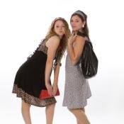 teens in dresses