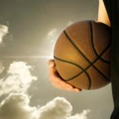 Outdoor basketball