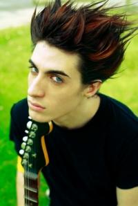 The emo look.