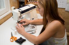 Sewing is a fun skill to learn.