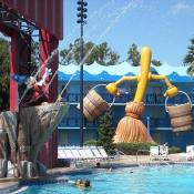 All Star Movies swimming pool in Orlando