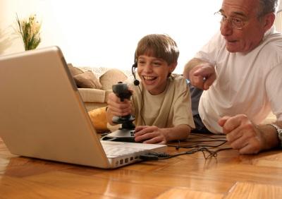 Multi-generation computer game