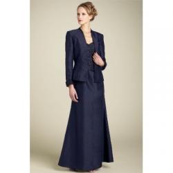 navy formal dress
