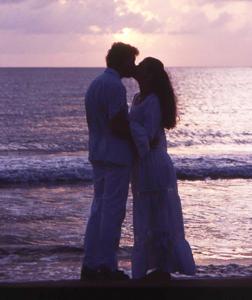 Get married in a small beach ceremony.