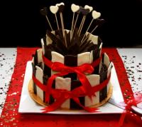 heart cake toppers