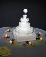 One of a Kind Wedding Cake