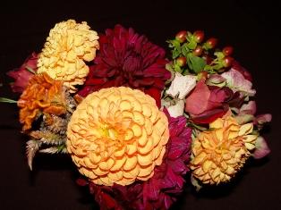 fall wedding flowers