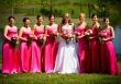 strapless bridesmaid dresses