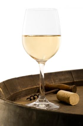 white wine barrel corkscrew