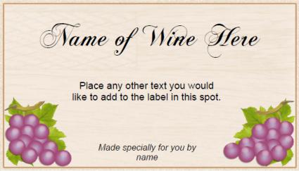 Avery Wine Labels