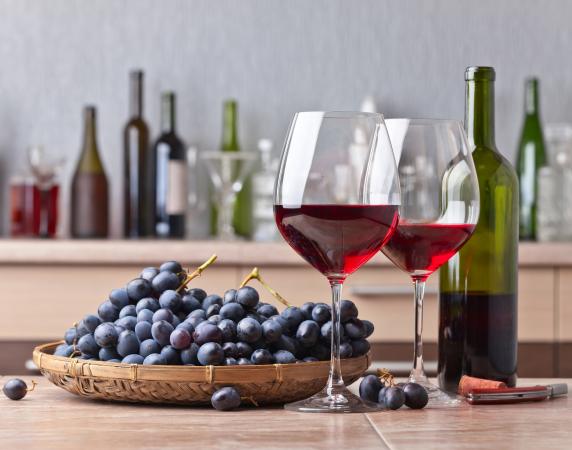 red wine