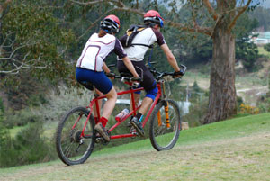 Bike riding