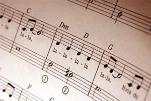 Sheet music web sites