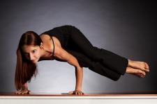 Crane pose