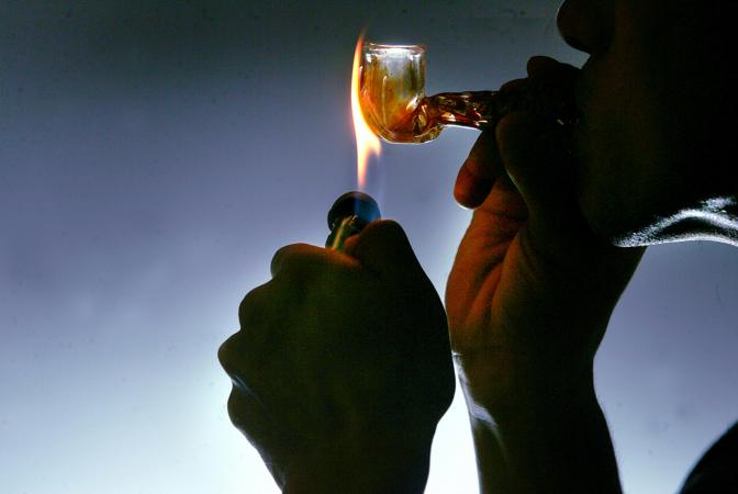 Meth Drug Pipe