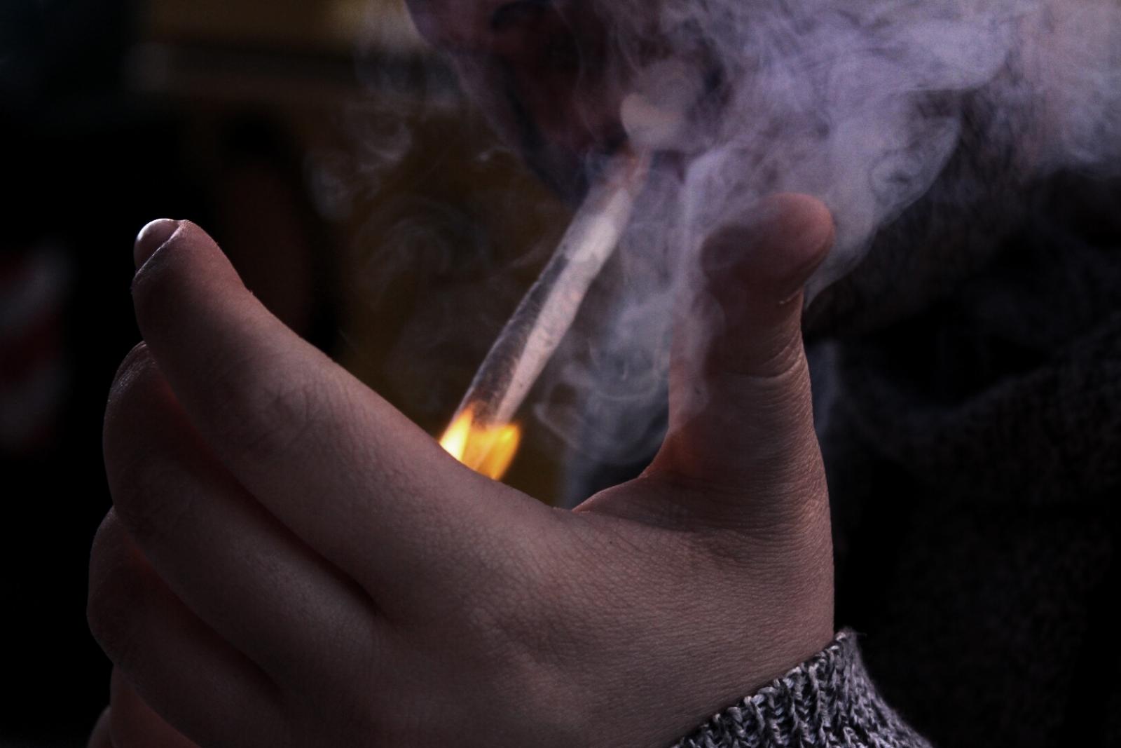 Man smoking