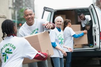 unos voluntarios