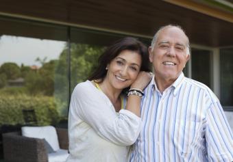 Pareja sonriente