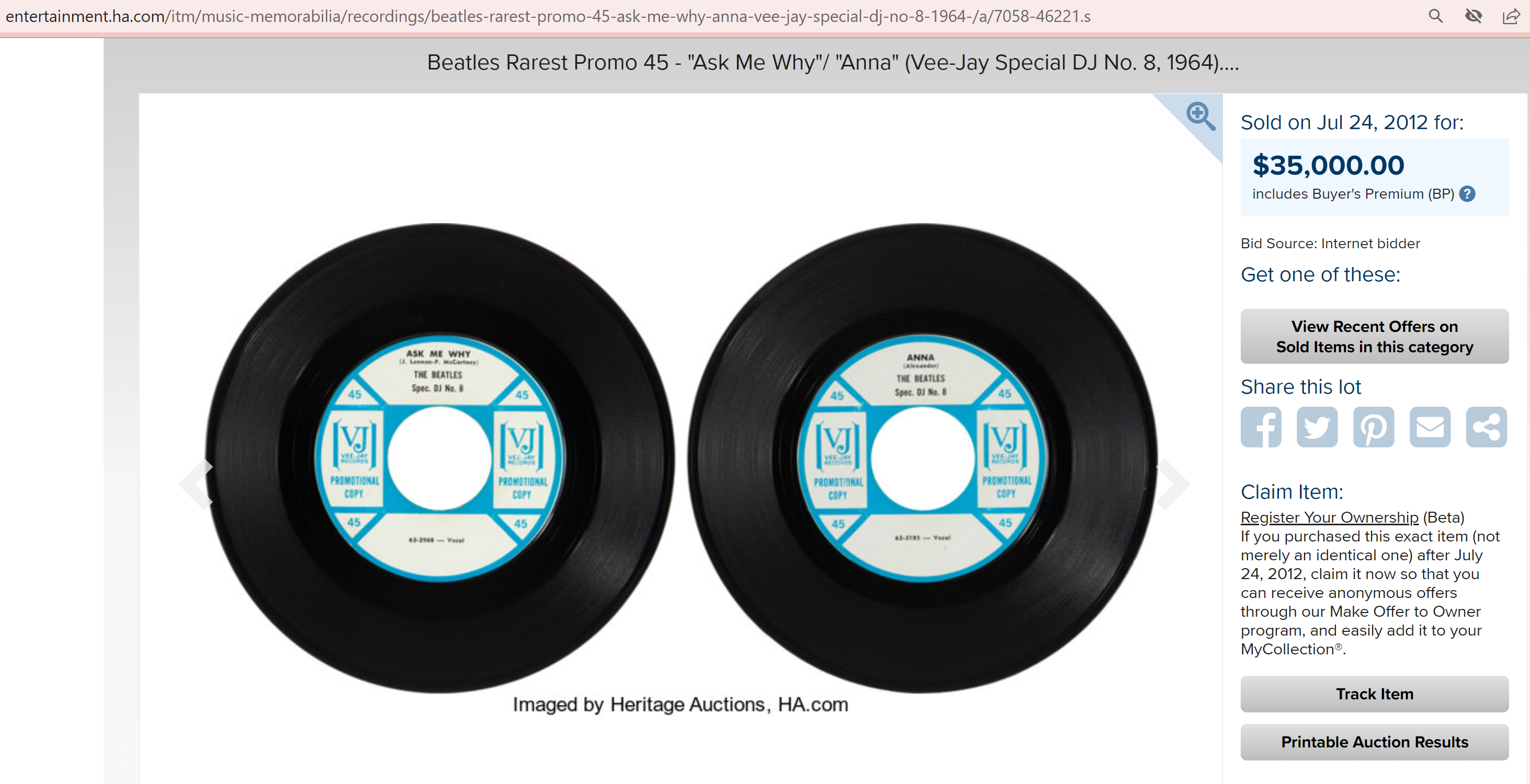 Vintage 45 Records Most Valuable Unbeatable Offers Rbk bm