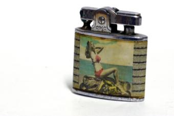 A vintage lighter