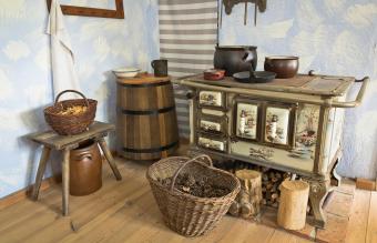 Antique wood stove