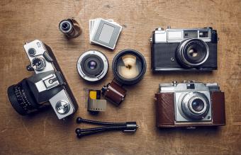 Vintage cameras